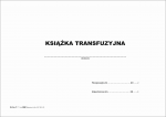 Książka Transfuzyjna
(symbol druku Mz-Szp-47.17)

Format - A4 (orientacja pozioma)
100 kartek,
okładka twarda, tektura